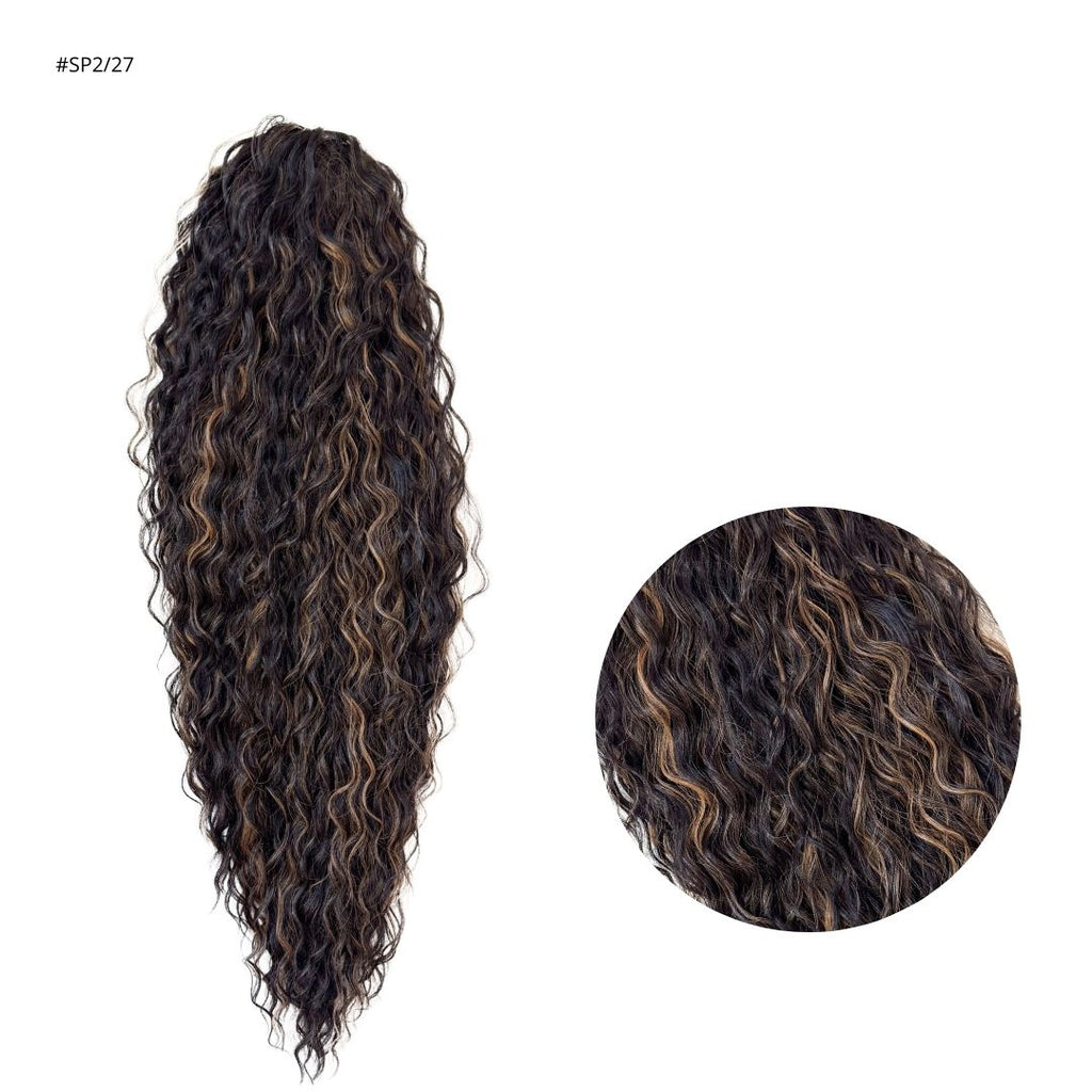 ICHA Beauty Waterwave Kuituhiusponinhäntä 70cm / 28"