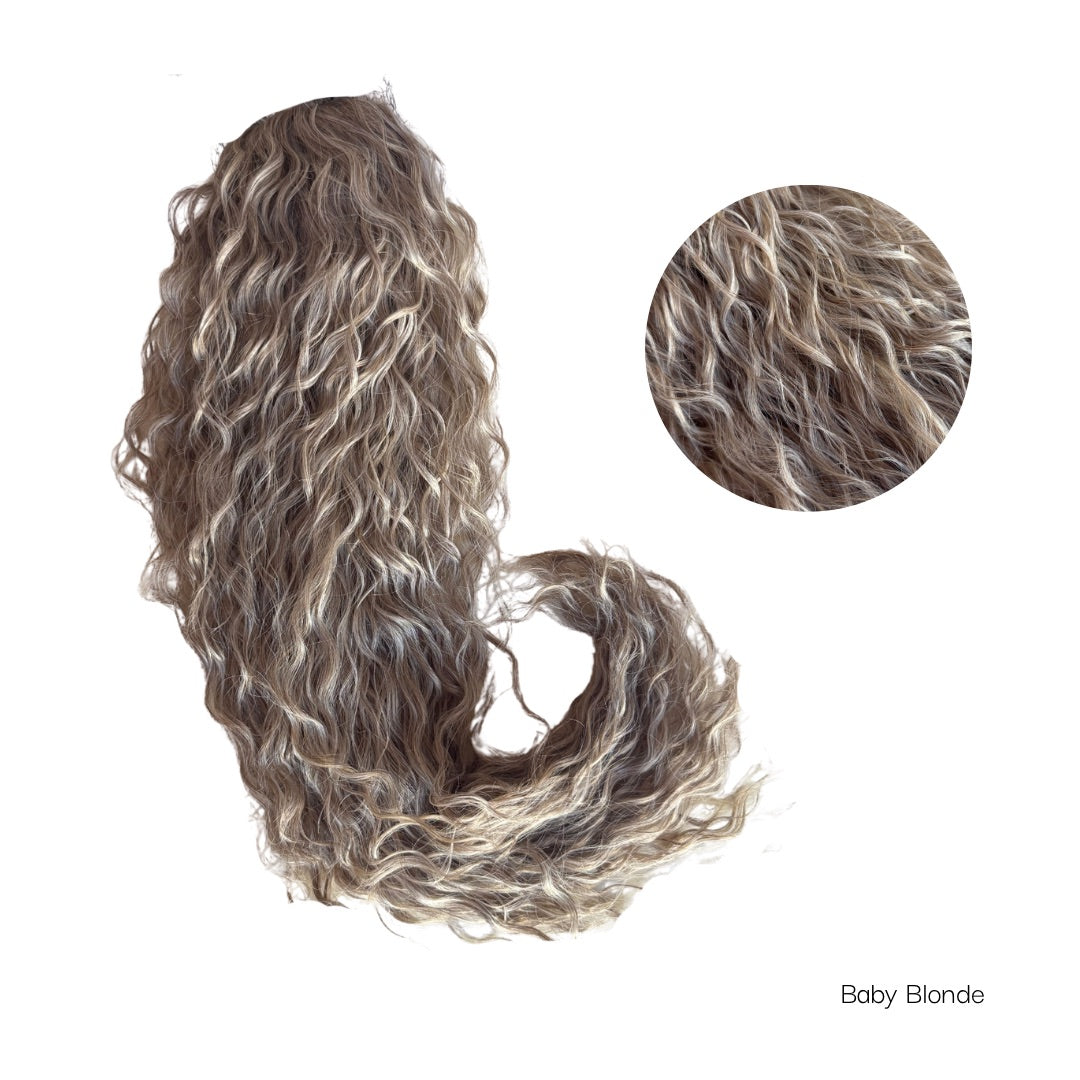 ICHA Beauty Waterwave Kuituhiusponinhäntä 70cm / 28"