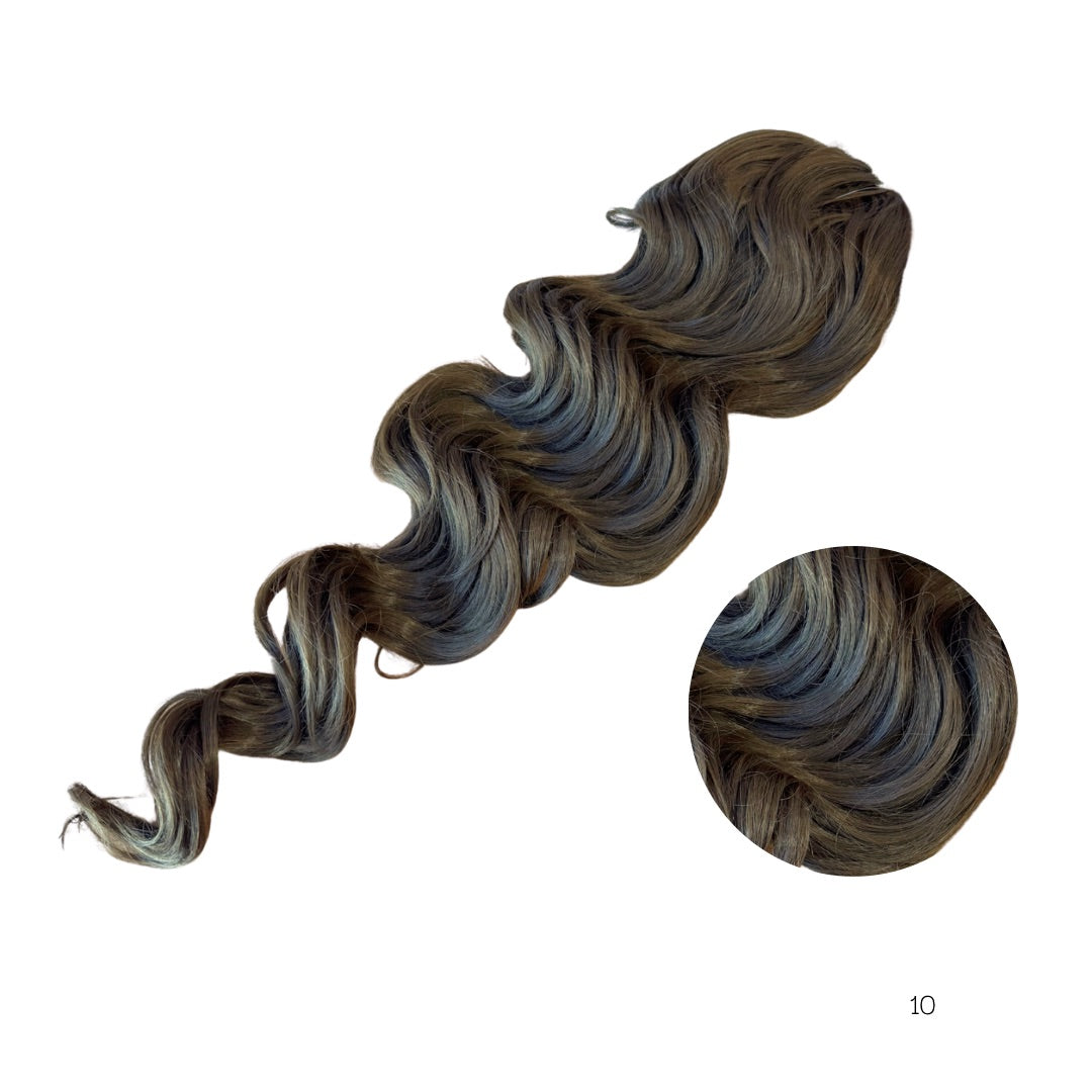 ICHA Beauty Loose Wave Kuituhiusponinhäntä 50cm / 20"