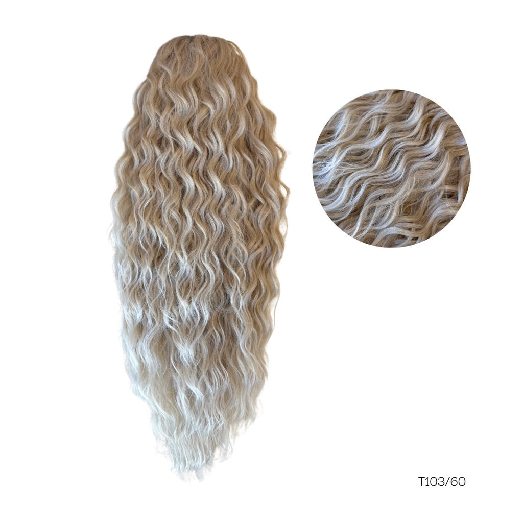 ICHA Beauty Waterwave Kuituhiusponinhäntä 50cm