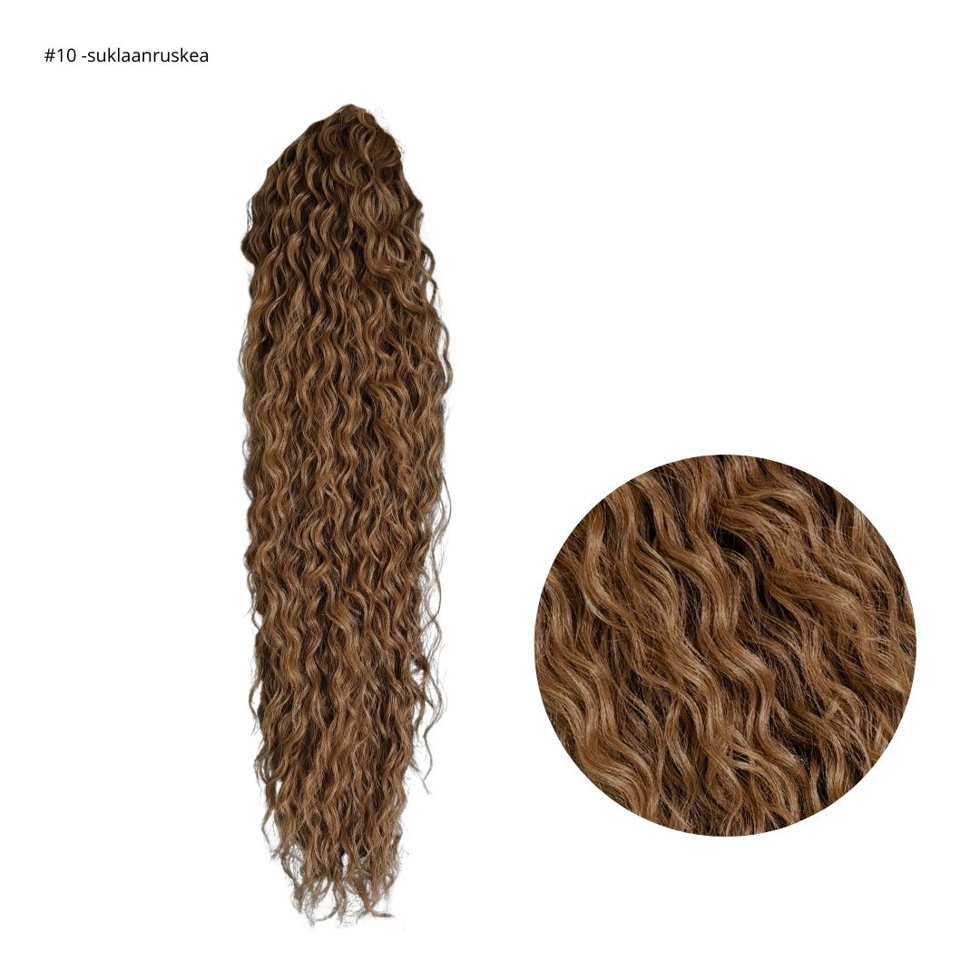 ICHA Beauty Waterwave Kuituhiusponinhäntä 70cm / 28"