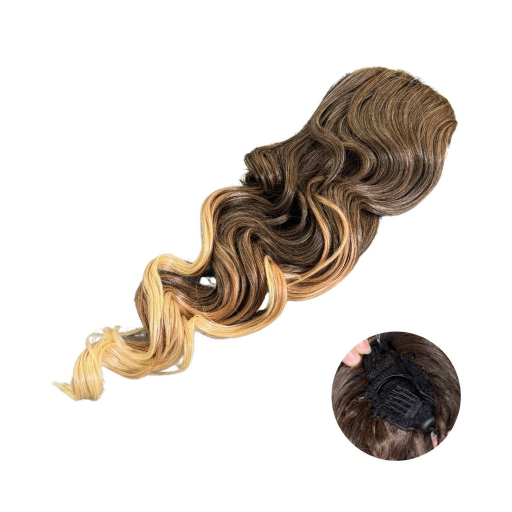 IdaCharlotta Beauty Loose Wave Kuituhiusponinhäntä 70cm - Kuituhiukset.fi