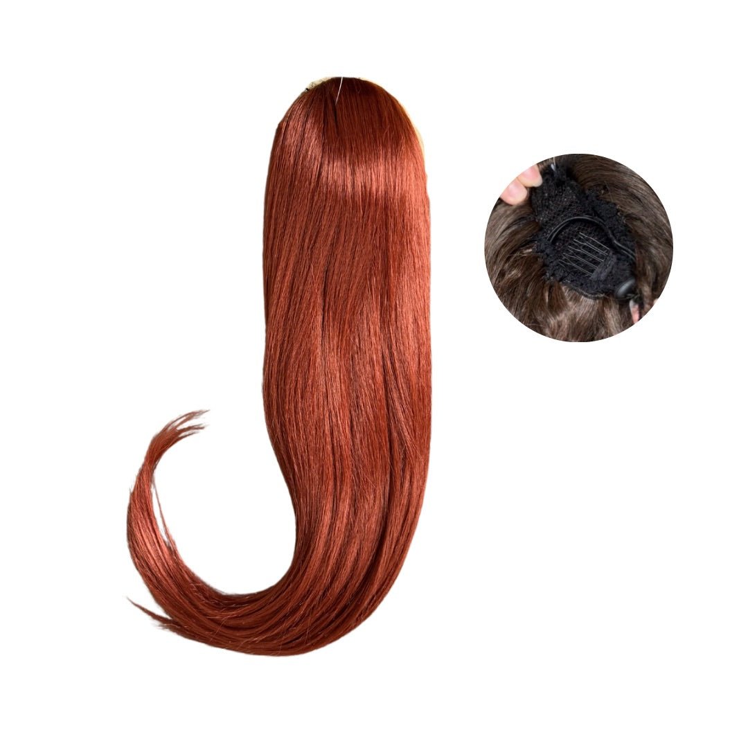 IdaCharlotta Beauty Suora Kuituhiusponinhäntä 70cm - Kuituhiukset.fi