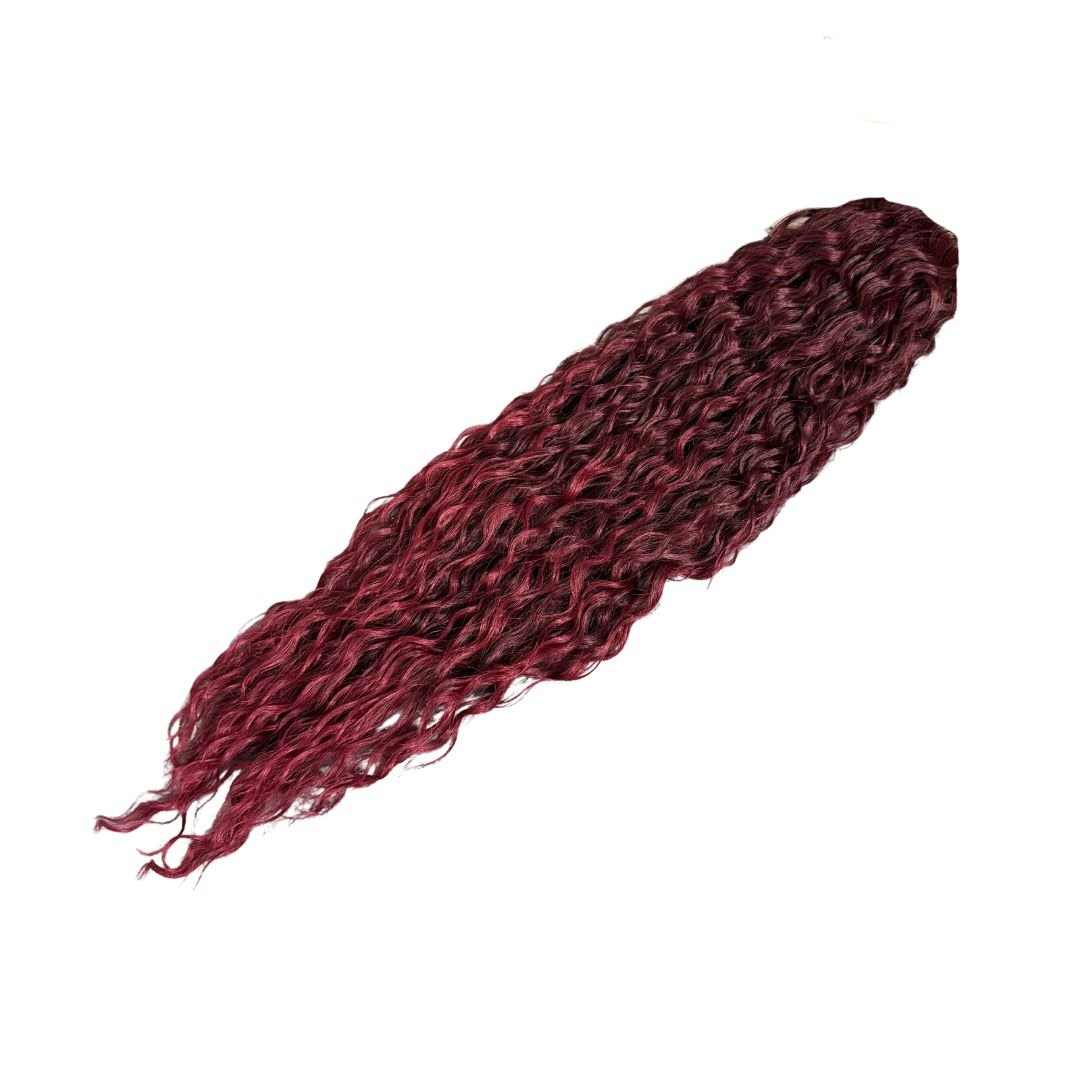 IdaCharlotta Beauty Waterwave Kuituhiusponinhäntä 70cm - Kuituhiukset.fi